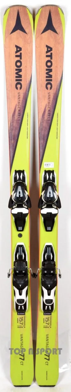 Atomic VANTAGE X 77 CT Yellow - Skis D'occasion -Planche à Ski Soldes Boutique 0612128 157 1600x scaled