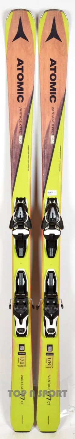 Atomic VANTAGE X 77 CT Yellow - Skis D'occasion -Planche à Ski Soldes Boutique 0612128 178 1600x scaled