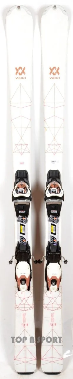 VÖLKL Völkl FLAIR 7.4 White / Red - Skis D'occasion Femme -Planche à Ski Soldes Boutique 5606029 163 1600x scaled