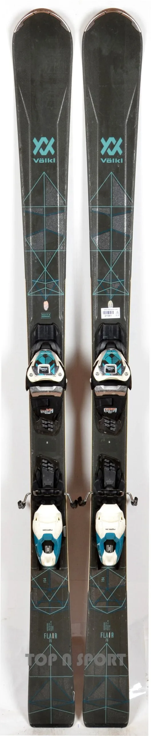 VÖLKL Völkl FLAIR 76 Grey - Skis D'occasion Femme 4 VÖLKL Völkl FLAIR 76 Grey - Skis D'occasion Femme – Image 4