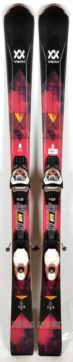 VÖLKL Völkl FLAIR 76 Blk / Red - Skis D'occasion Femme -Planche à Ski Soldes Boutique 5607039 147 1600x scaled