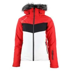 PEAK MOUNTAIN Blouson De Ski Femme AFIDOL Rouge/noir