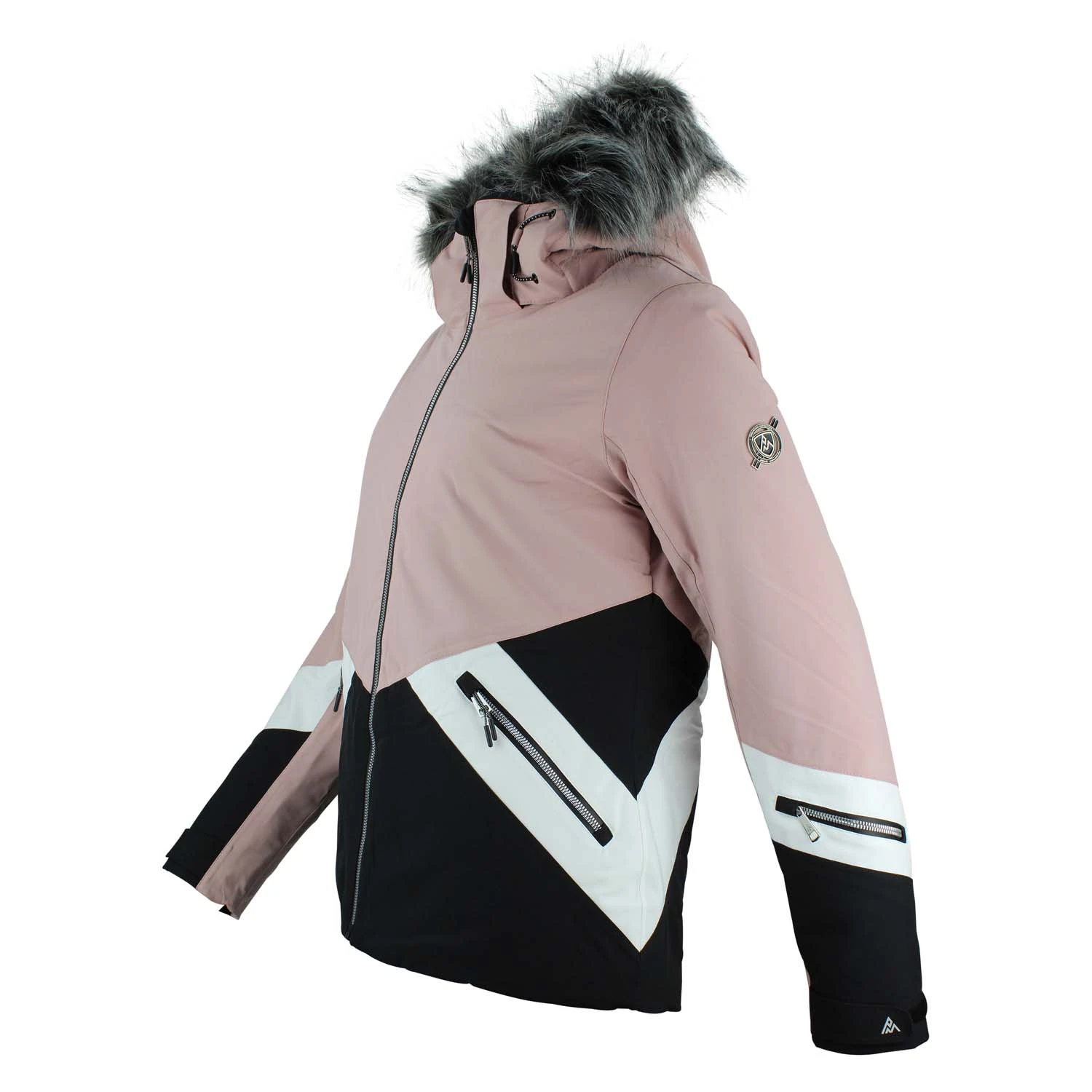 PEAK MOUNTAIN Blouson De Ski Femme ANITA Rose 3 PEAK MOUNTAIN Blouson De Ski Femme ANITA Rose – Image 3