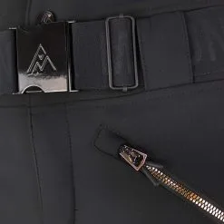 PEAK MOUNTAIN Pantalon De Ski Softshell Femme ATLAS Noir/doré -Planche à Ski Soldes Boutique ATLAS FC NG NOIR GOLD DETAIL 1500