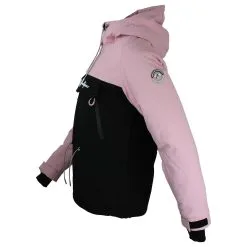 PEAK MOUNTAIN Blouson De Ski Passe-tête Femme AVINI Rose/noir -Planche à Ski Soldes Boutique AVINI UL RN ROSE PALE PROFIL 1500