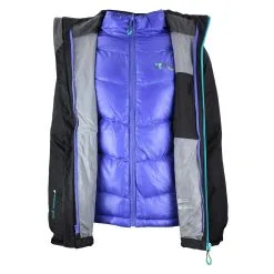 PEAK MOUNTAIN Blouson De Ski 3 En 1 Femme ACIXI Noir -Planche à Ski Soldes Boutique Blouson de ski 3 en 1 Femme ACIXI noir BLO ACIXI 1