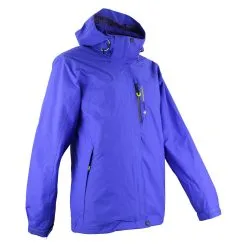 PEAK MOUNTAIN Blouson De Ski 3 En 1 Femme ACIONO Bleu -Planche à Ski Soldes Boutique Blouson de ski ACIONO bleu BLO ACIONO 1 1 1 1