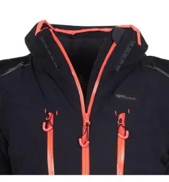 PEAK MOUNTAIN Blouson De Ski Femme ARTEMIS Noir -Planche à Ski Soldes Boutique Blouson de ski ARTEMIS noir BLO ARTEMIS