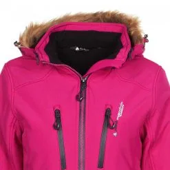 PEAK MOUNTAIN Blouson De Ski Femme ANADA Fuchsia -Planche à Ski Soldes Boutique Blouson de ski Femme ANADA fuchsia Peak Mountain 2