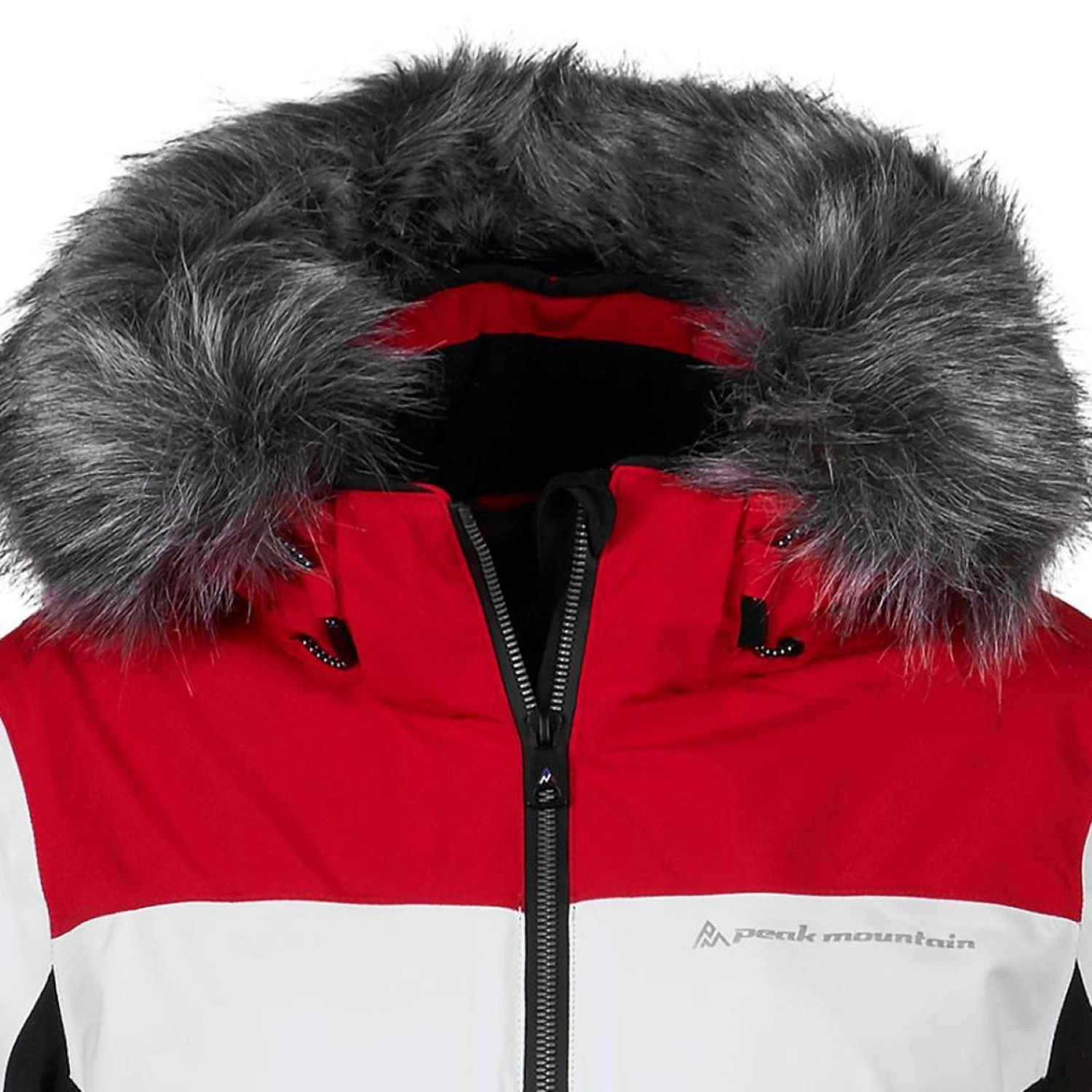 PEAK MOUNTAIN Blouson De Ski Femme ALMENIER Tricolore 4 PEAK MOUNTAIN Blouson De Ski Femme ALMENIER Tricolore – Image 4