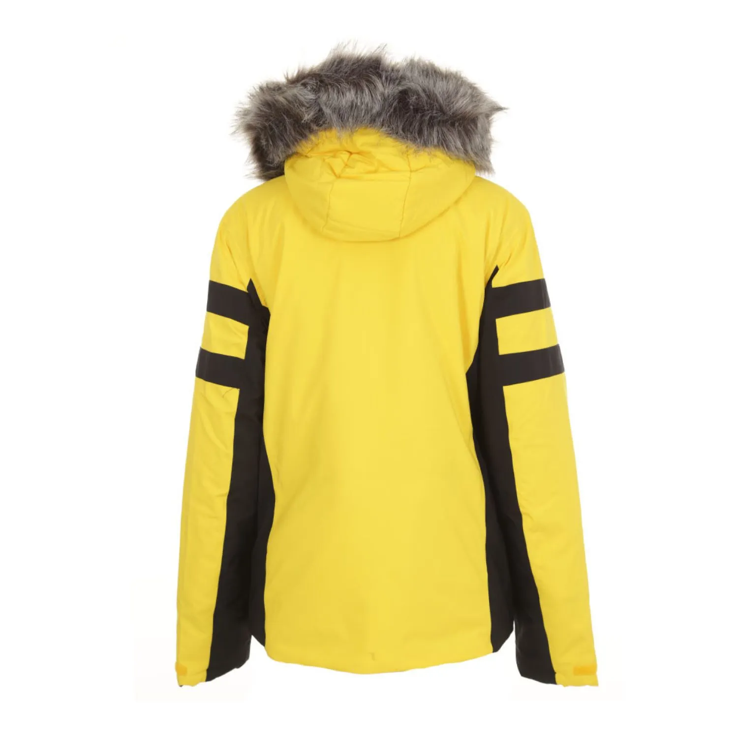 PEAK MOUNTAIN Blouson De Ski Femme ANCELLE Jaune 2 PEAK MOUNTAIN Blouson De Ski Femme ANCELLE Jaune – Image 2