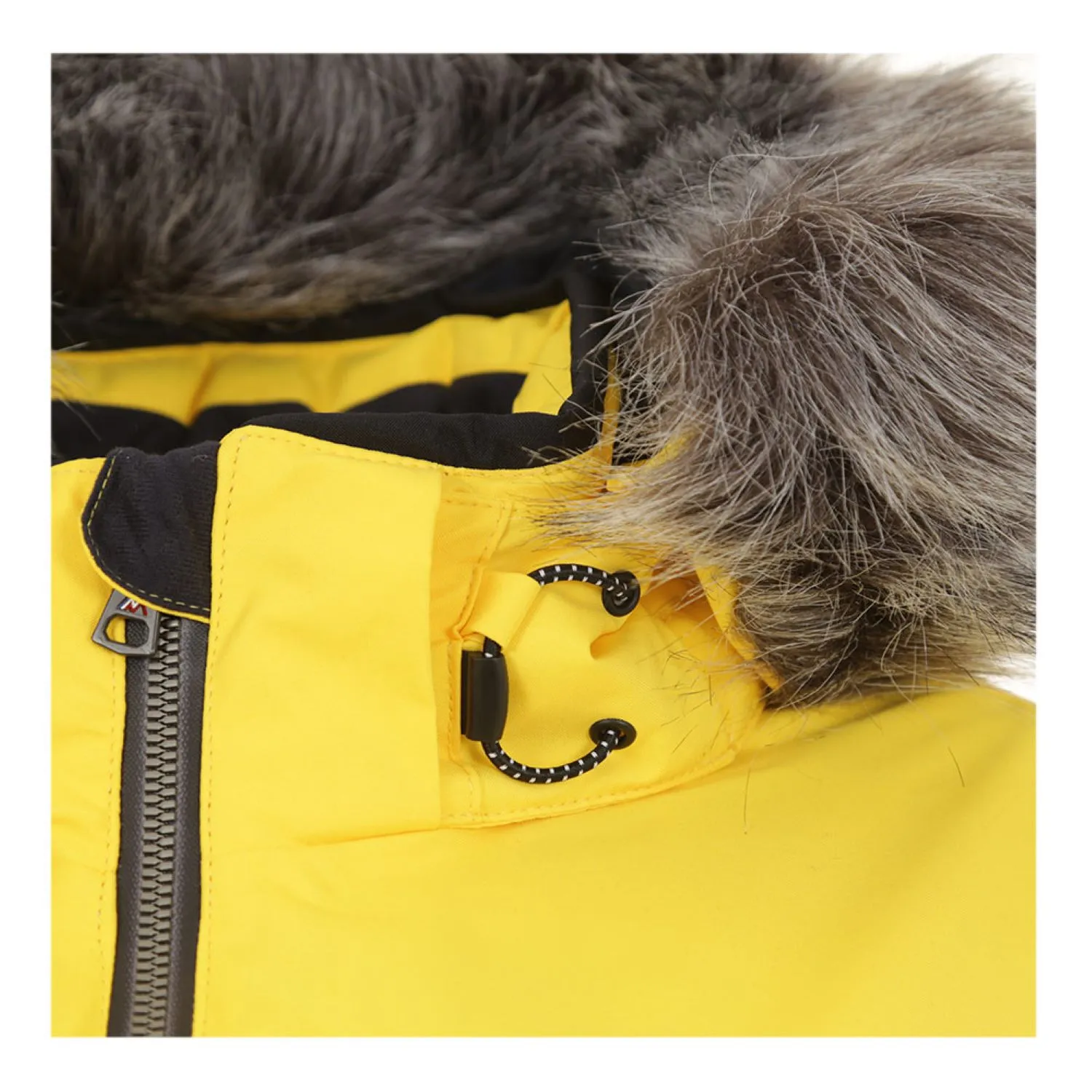 PEAK MOUNTAIN Blouson De Ski Femme ANCELLE Jaune 3 PEAK MOUNTAIN Blouson De Ski Femme ANCELLE Jaune – Image 3