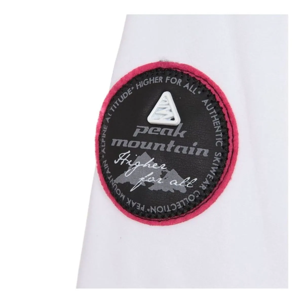 PEAK MOUNTAIN Blouson De Ski Femme AVENE Blanc 4 PEAK MOUNTAIN Blouson De Ski Femme AVENE Blanc – Image 4