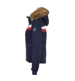 PEAK MOUNTAIN Blouson De Ski Femme ATALANTE Bleu -Planche à Ski Soldes Boutique Blouson femme ATALANTE bleu BLO ATALANTE 2
