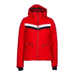 PEAK MOUNTAIN Blouson De Ski Femme ATALANTE Rouge -Planche à Ski Soldes Boutique Blouson femme ATALANTE rouge BLO ATALANTE 2 1