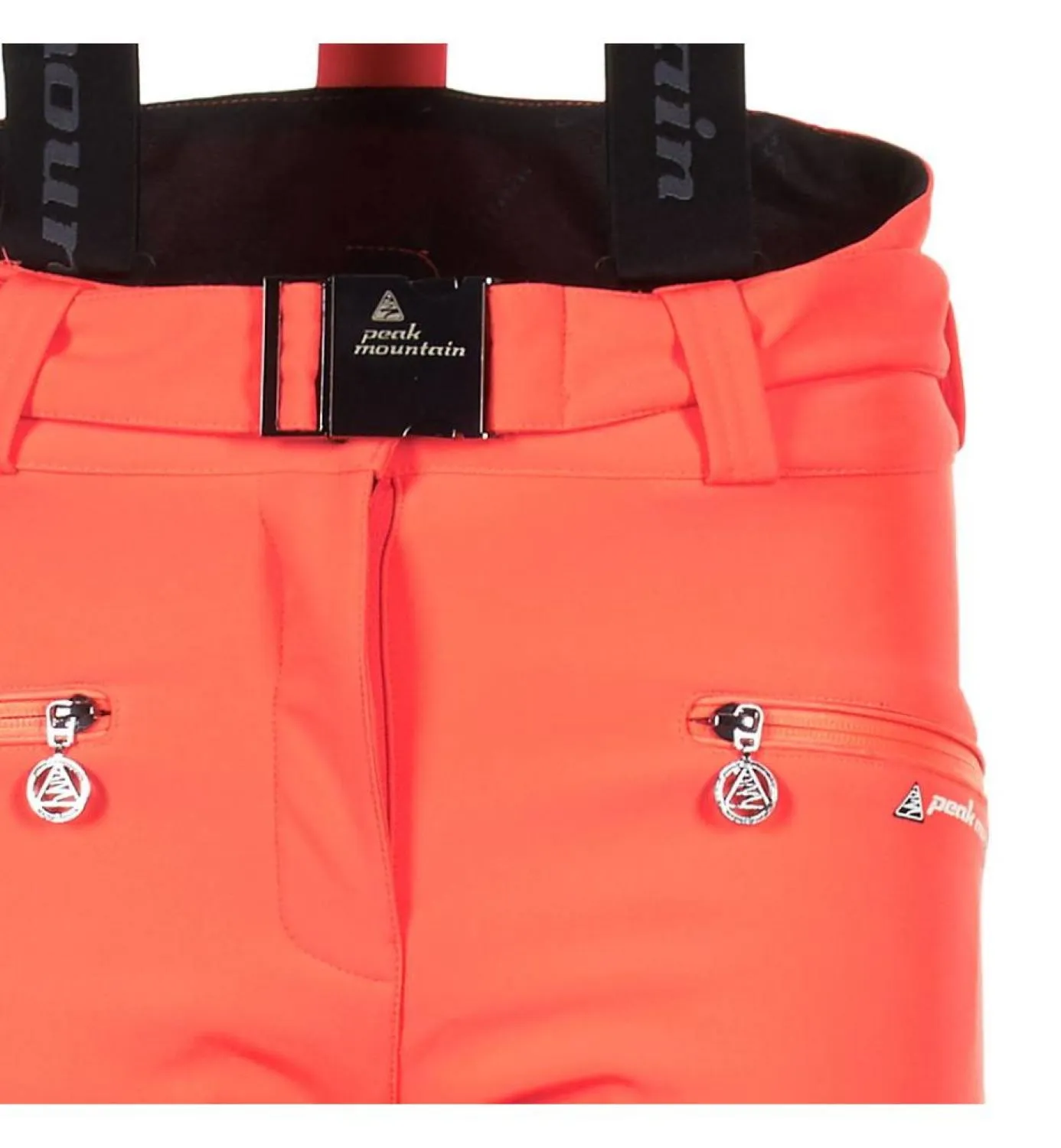 PEAK MOUNTAIN Pantalon De Ski Femme AFU Corail 3 PEAK MOUNTAIN Pantalon De Ski Femme AFU Corail – Image 3