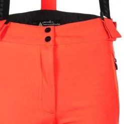 PEAK MOUNTAIN Pantalon De Ski Femme APELL Corail -Planche à Ski Soldes Boutique Pantalon de ski Femme APELL corail Peak Mountain 2