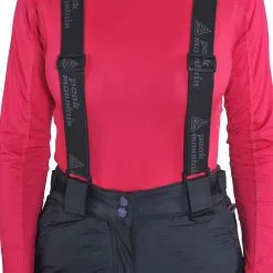 PEAK MOUNTAIN Pantalon De Ski Femme APIX Noir -Planche à Ski Soldes Boutique Pantalon de ski Femme APIX noir Peak Mountain 3