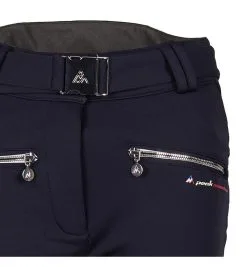 PEAK MOUNTAIN Fuseau De Ski Softshell Femme AFUZZON Marine -Planche à Ski Soldes Boutique Pantalon de ski softshell coupe fuseau femme AFUZZON ble 1