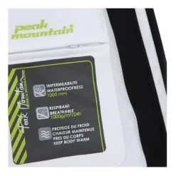 PEAK MOUNTAIN Blouson De Ski Femme AVENE Blanc 10 PEAK MOUNTAIN Blouson De Ski Femme AVENE Blanc -Planche à Ski Soldes Boutique Veste de ski femme AVENE noir BLO ASADA 4 1 1