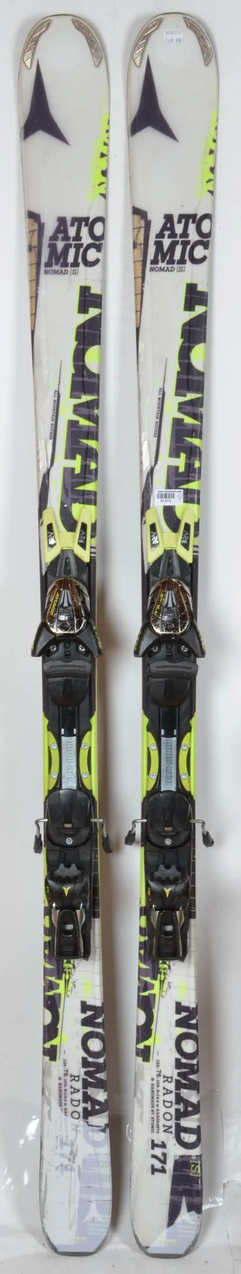 Atomic NOMAD (S) RADON - Occasion 2e Choix 1 Atomic NOMAD (S) RADON - Occasion 2e Choix