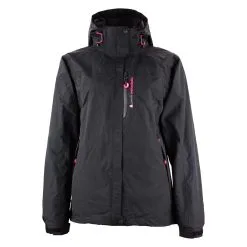 PEAK MOUNTAIN Blouson De Ski 3 En 1 Femme ACIONO Noir