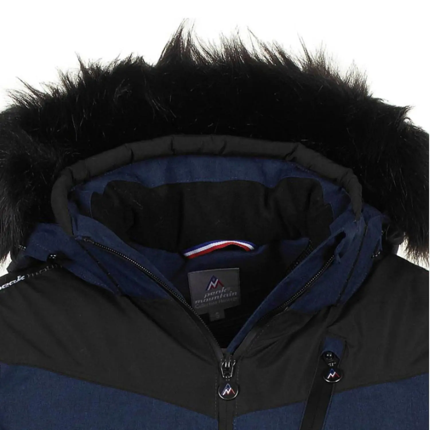 PEAK MOUNTAIN Blouson De Ski Femme ARMATE Marine 4 PEAK MOUNTAIN Blouson De Ski Femme ARMATE Marine – Image 4