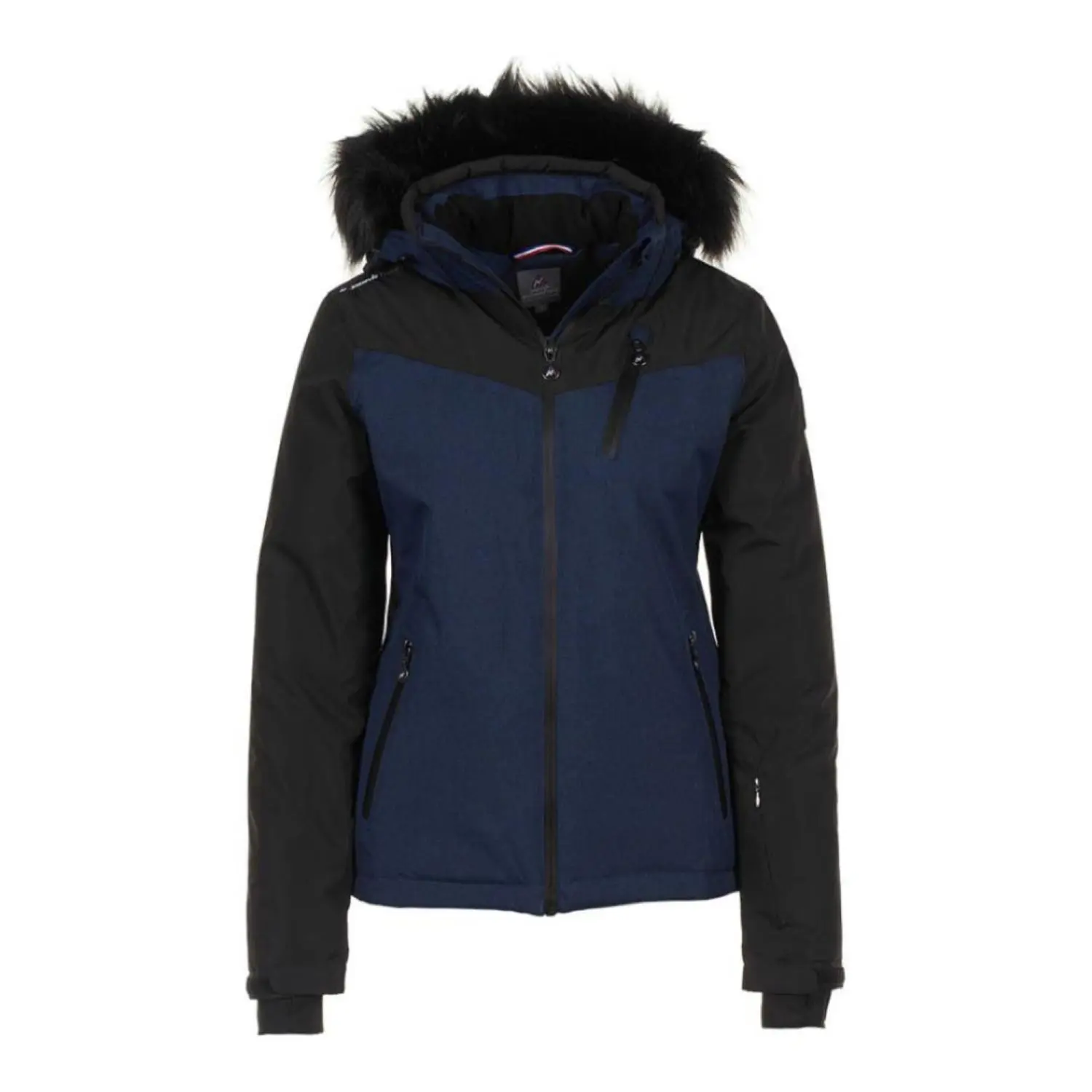 PEAK MOUNTAIN Blouson De Ski Femme ARMATE Marine 1 PEAK MOUNTAIN Blouson De Ski Femme ARMATE Marine