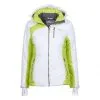 PEAK MOUNTAIN Blouson De Ski Femme ACILORG Blanc/vert