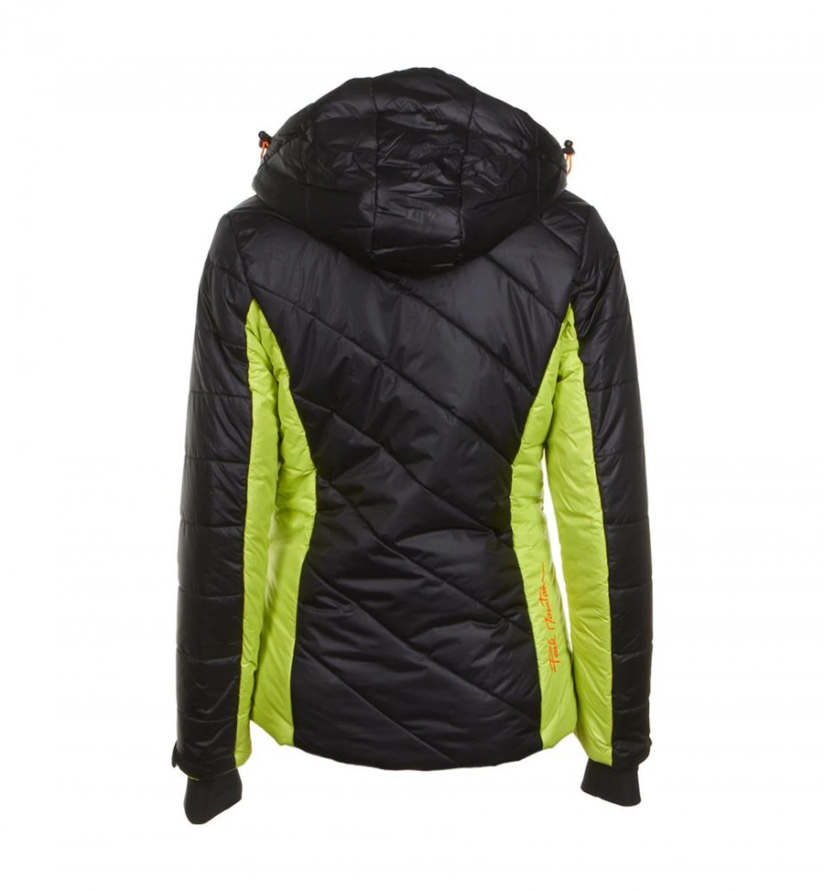 Blouson De Ski Femme ACILORG Noir/vert 2 Blouson De Ski Femme ACILORG Noir/vert – Image 2