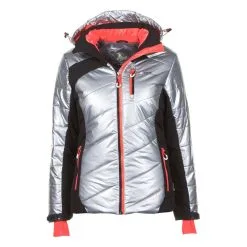 PEAK MOUNTAIN Blouson De Ski Femme ACILVER Argent/noir