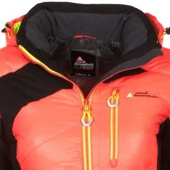 PEAK MOUNTAIN Blouson De Ski Femme ACYBRID Corail -Planche à Ski Soldes Boutique doudoune de ski femme acybrid orange1 1