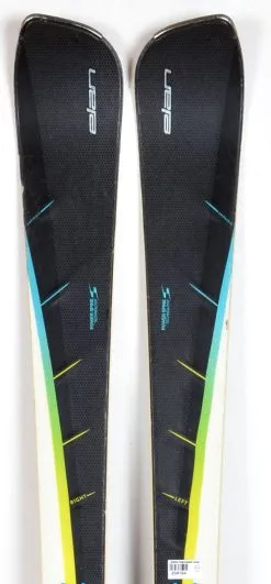 Elan SPEED MAGIC FUSION Black/white - Skis D'occasion Femme