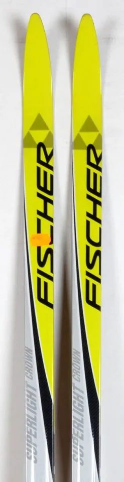 Fischer SUPERLIGHT CROWN SL + Fix NNN - Pack Skis De Fond Neuf Classique