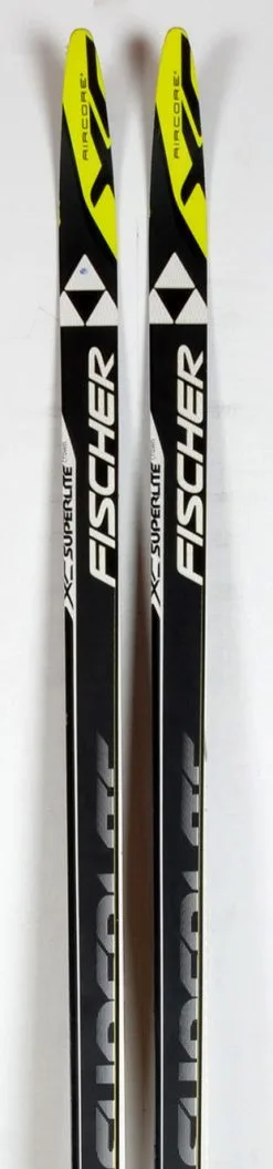 Fischer SUPERLITE CROWN XC + Fix NNN - Skis De Fond D'occasion Classique