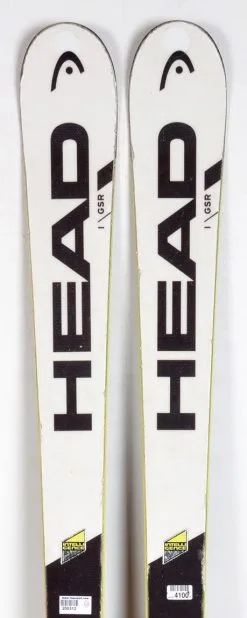 Head WORLDCUP REBELS I.GSR Black/white - Skis D'occasion