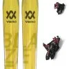 VÖLKL Pack Rando Neuf Skis Völkl BLAZE 106 + Fixations Marker Alpinist 12 Et Peaux - Neuf Déstockage