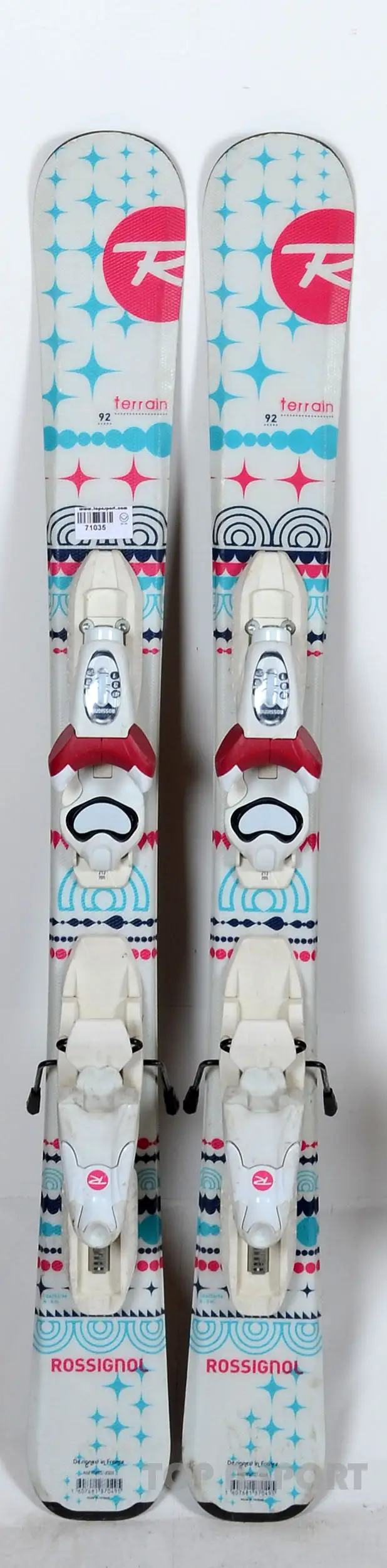 Rossignol TERRAIN GIRL KID - Skis D'occasion Junior 2 Rossignol TERRAIN GIRL KID - Skis D'occasion Junior – Image 2