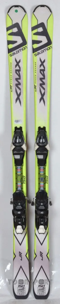 Salomon X-MAX JR - Skis D'occasion Junior -Planche à Ski Soldes Boutique salomon x max jr skis doccasion junior e987cde6 c75a 46d5 8765 fb6a1b24c2ce 1600x scaled