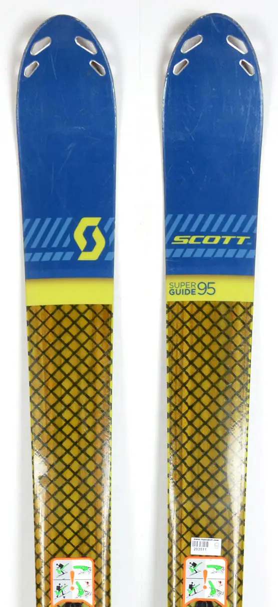 Scott SUPERGUIDE 95 + Fixations Maker Kingpin 13 - Skis D'occasion 1 Scott SUPERGUIDE 95 + Fixations Maker Kingpin 13 - Skis D'occasion