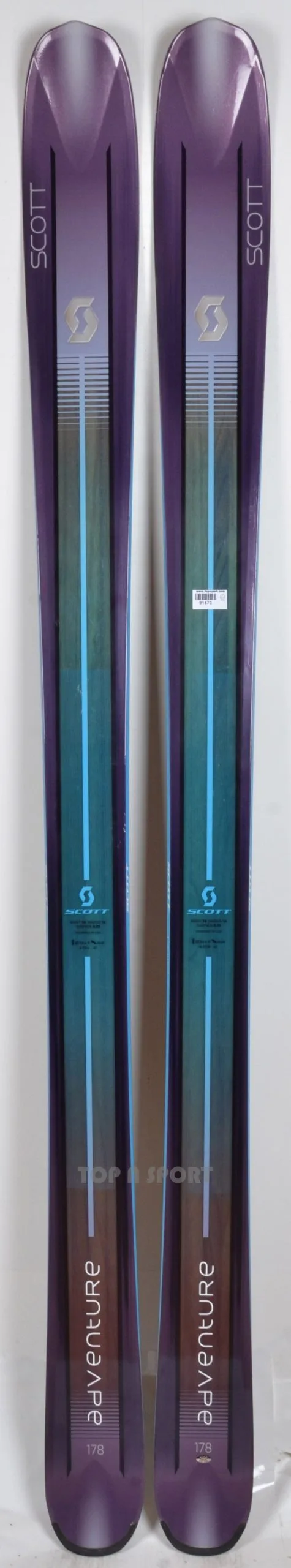 Skis Neufs Scott ADVENTURE (skis Nus) - Neuf Déstockage 2 Skis Neufs Scott ADVENTURE (skis Nus) - Neuf Déstockage – Image 2