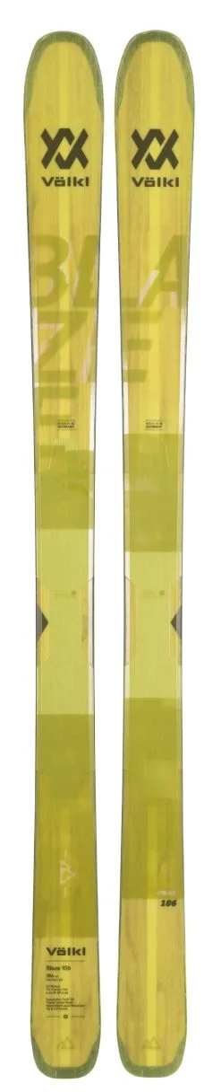VÖLKL Skis Neufs Völkl BLAZE 106 (skis Nus) - Neuf Déstockage -Planche à Ski Soldes Boutique skis neufs volkl blaze 106 skis nus neuf destockage 9b10202b 188b 4cab 8a5c c31882117f0f 1600x scaled