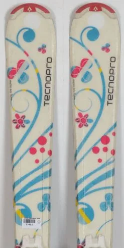 Tecno Pro SWEETY Girl White/pink - Skis D'occasion Junior